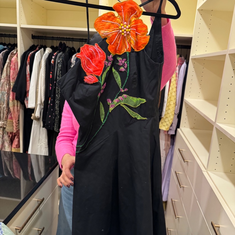 Anthropologie Yukiko Noritake x Anthropologie Asymmetric Floral dress - Picture 4 of 7